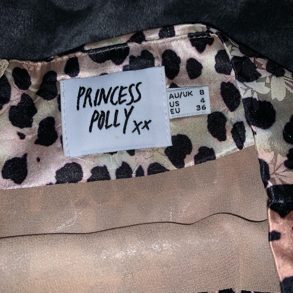 Princess Polly Jemima Grace Mini Skirt Size 4 - Picture 16 of 16